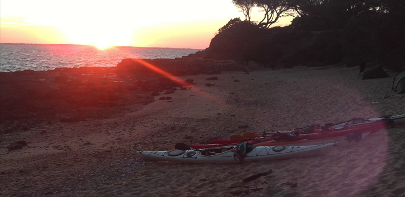 kayak sunset aix