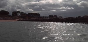 carrelets; ile madame; charente maritime; kayak